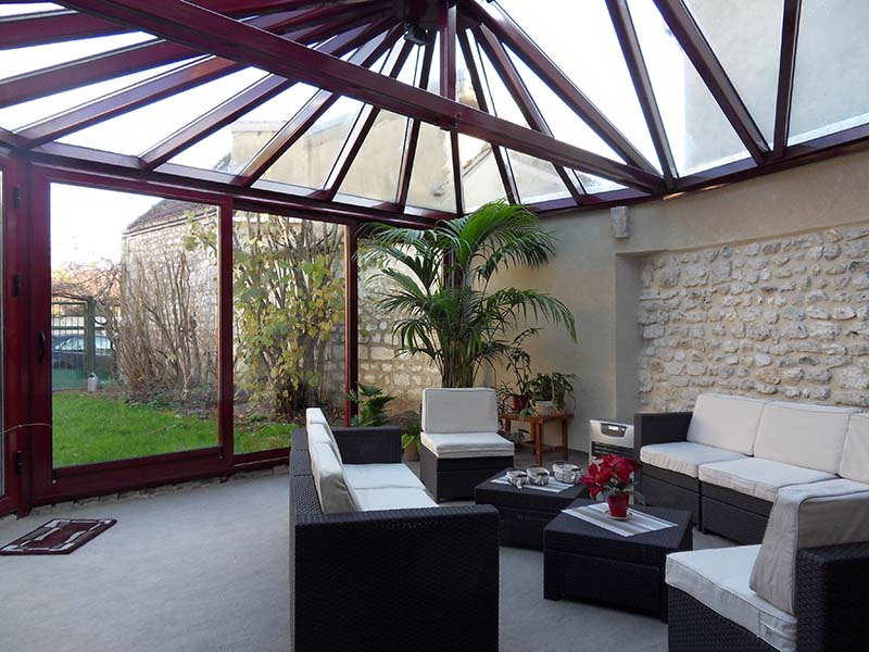 Toiture en verre